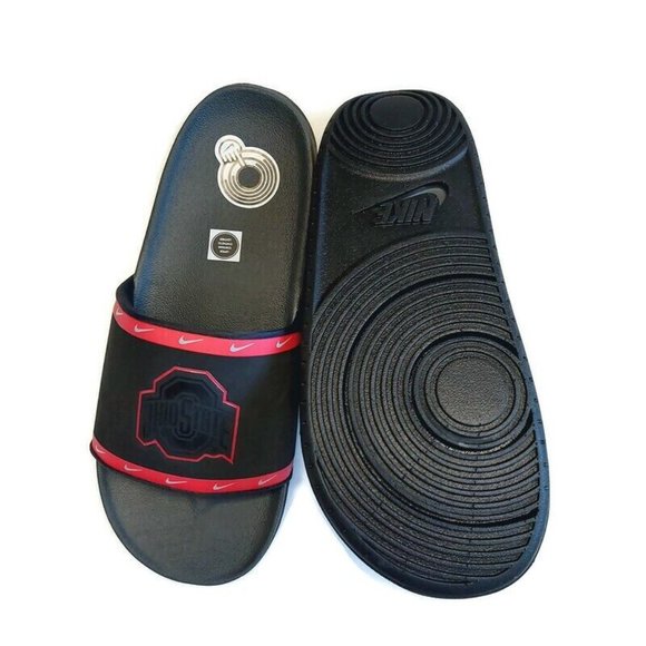 Nike Offcourt Slide Sandal Mens Size 9 Ohio State Buckeyes Cushioned Strap - Picture 8 of 10